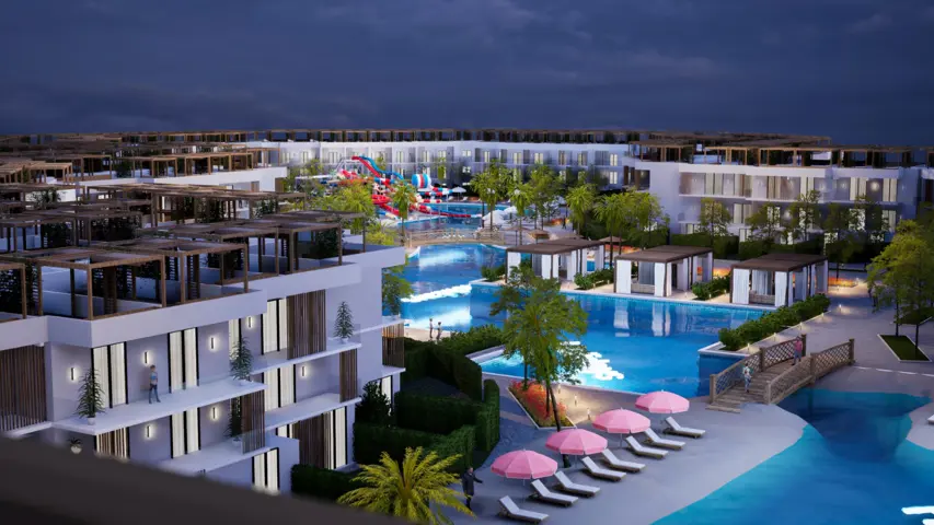 102 First Floor building 8 side pool.